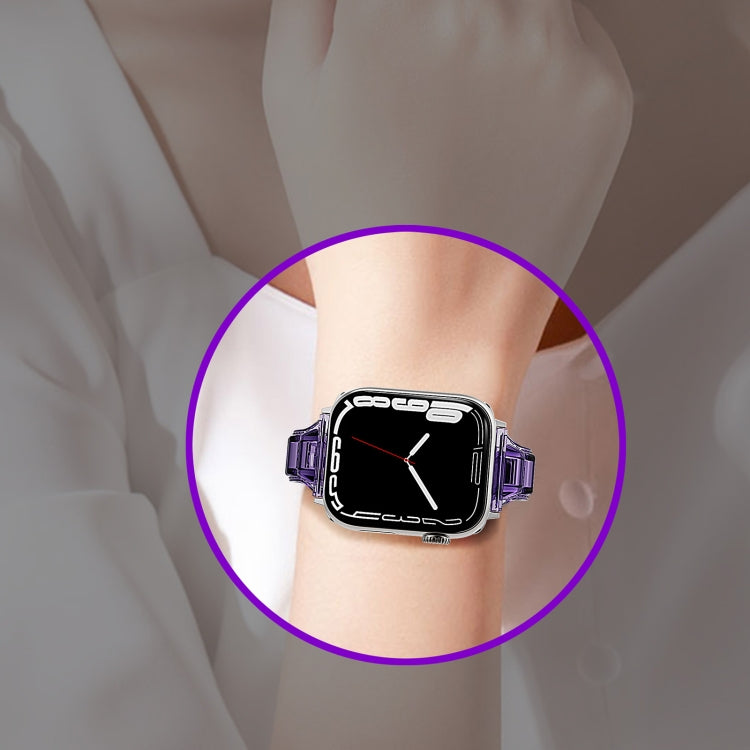 Cube Airbag Clear TPU Watch Band, For Apple Watch 3 38mm, For Apple Watch 3 42mm, For Apple Watch 2 42mm, For Apple Watch 2 38mm